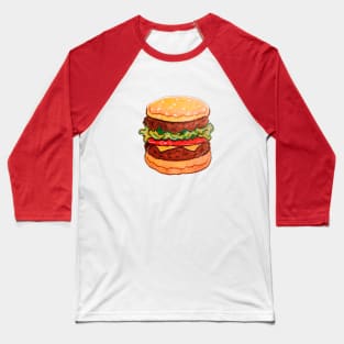 hamburger Baseball T-Shirt